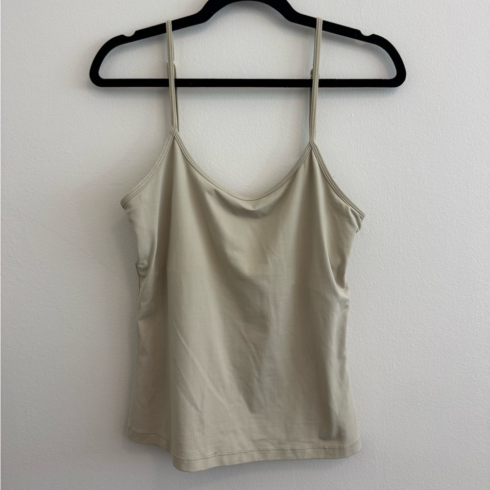 “Bone” colored Tank! stretchy & adjustable